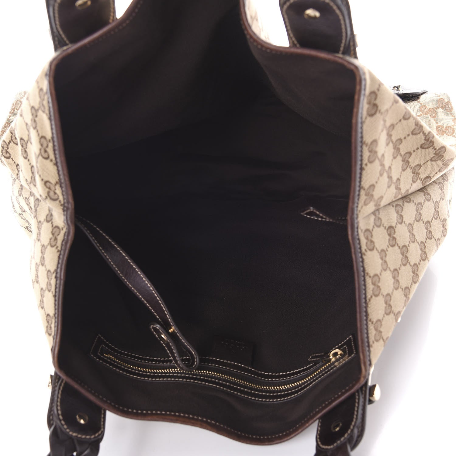 Gucci Monogram Medium Pelham Shoulder Bag Dark Brown 5 of 9