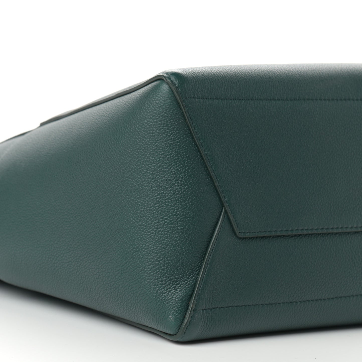 Soft Grained Calfskin Sangle Bucket Bag Amazone