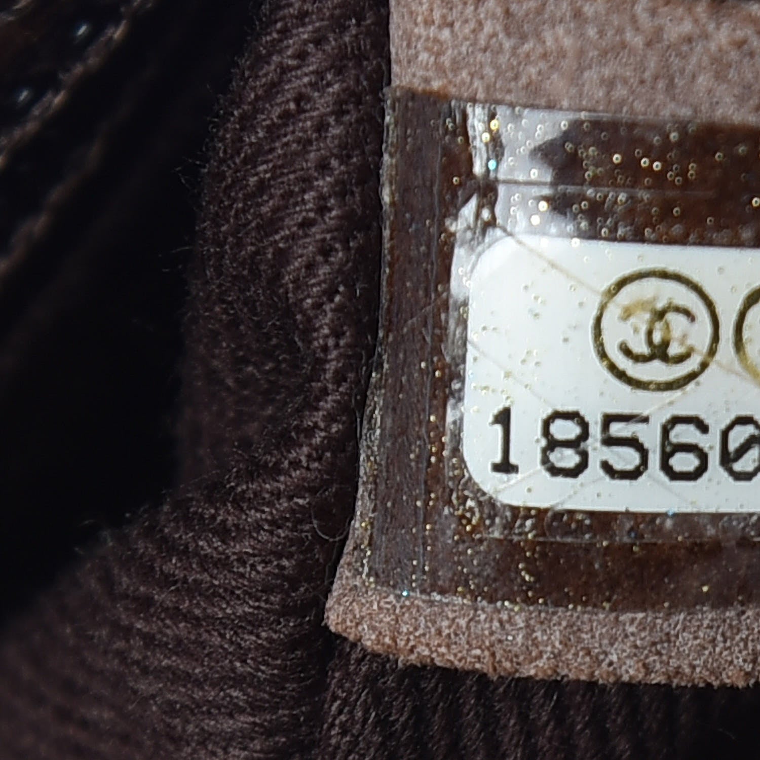 Chanel Aged Crumpled Calfskin Small Vintage Flap Brown 9 of 11
