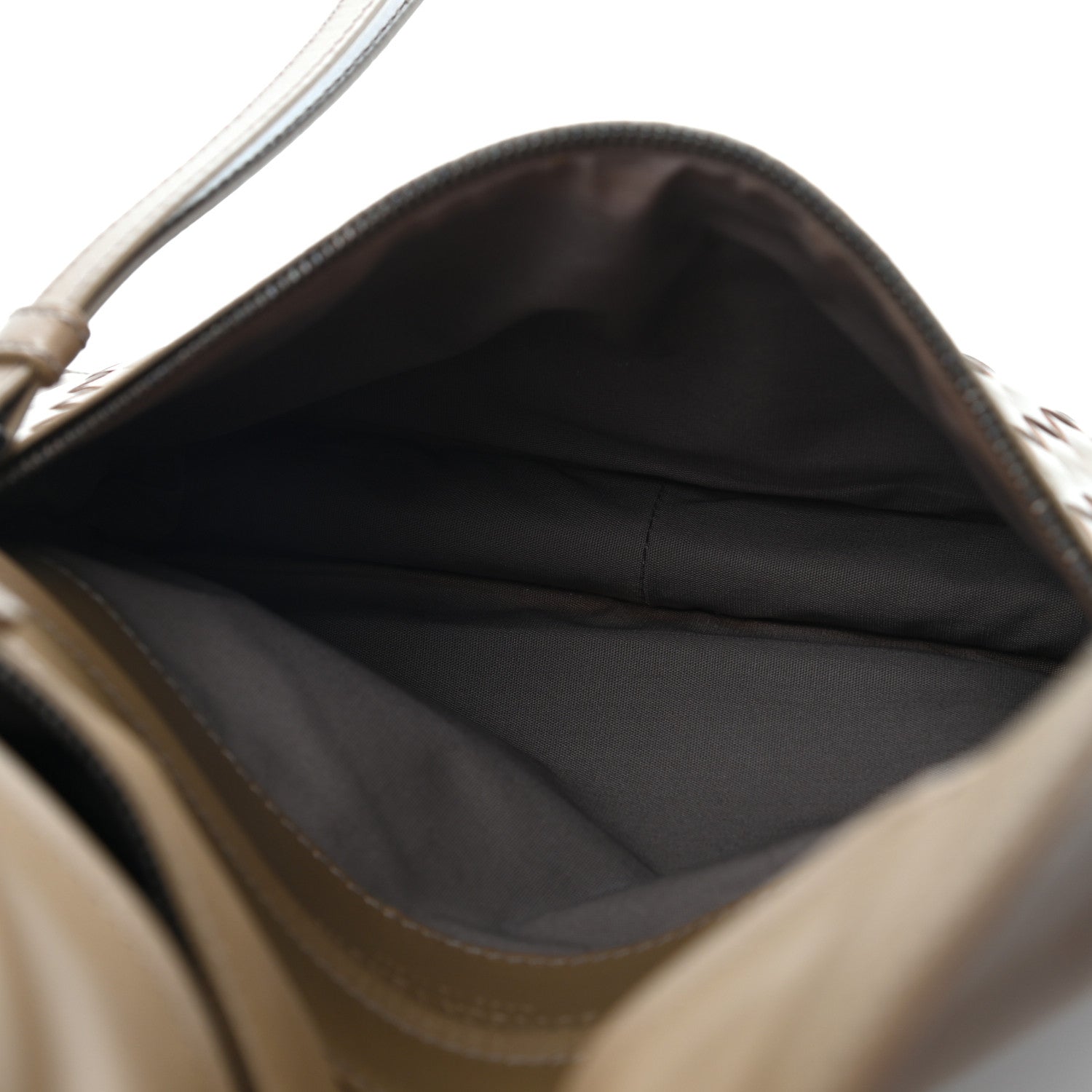 Bottega Veneta Calfskin Intrecciato Pocket Flap Clutch Maple 5 of 11