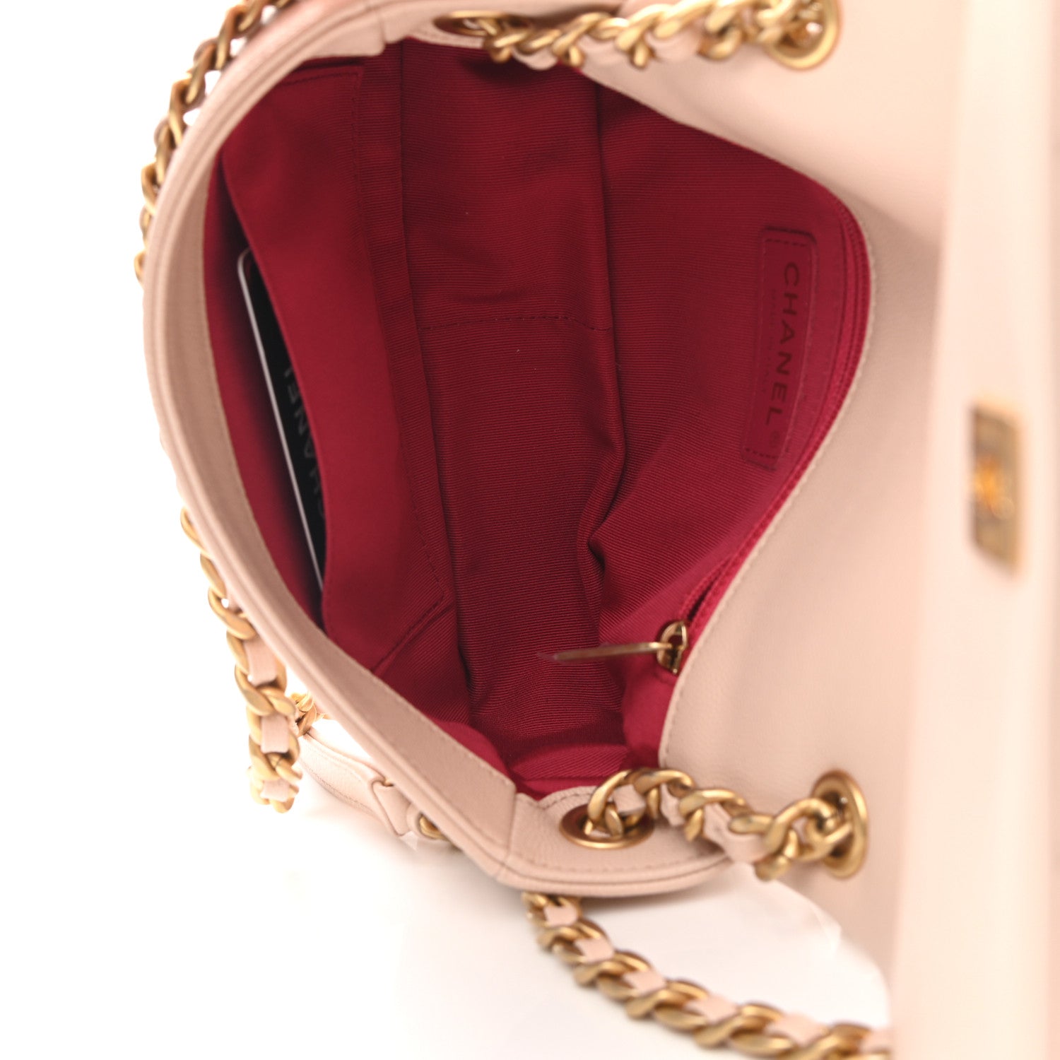 Chanel Caviar Quilted Small Fashion Therapy Flap Bag Beige 5 of 8