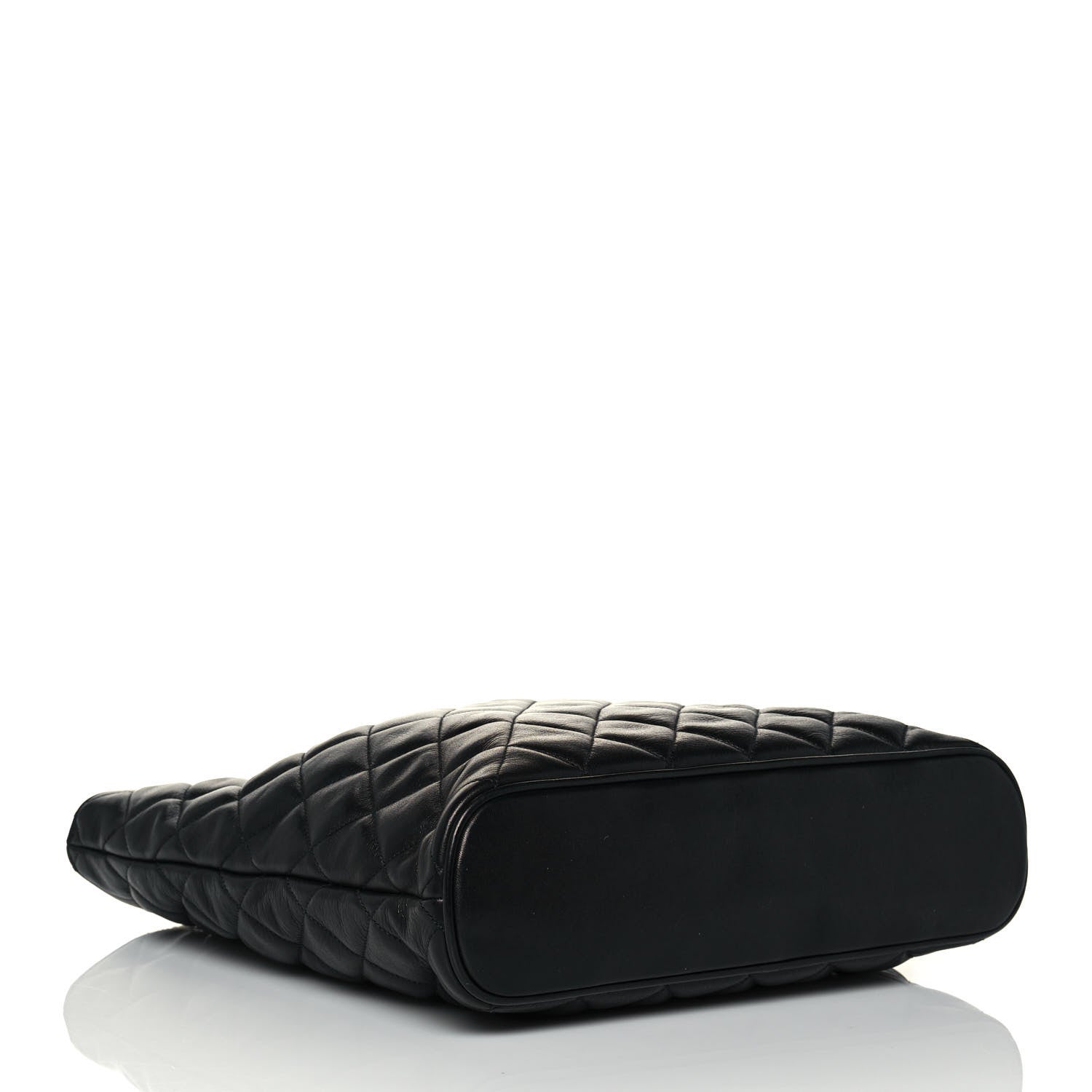 Chanel Lambskin Quilted Tote Black 3 of 14