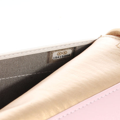 Chanel Calfskin Large Zip Around Wallet Gold 12 of 14