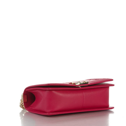 Chanel Caviar Quilted Medium Boy Flap Fuchsia 4 of 7