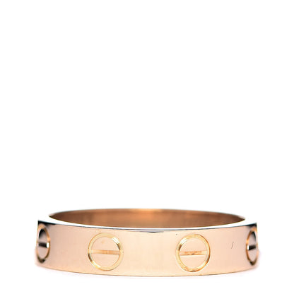 Cartier 18K Yellow Gold 3.5mm LOVE Wedding Band Ring 48 4.5 3 of 4