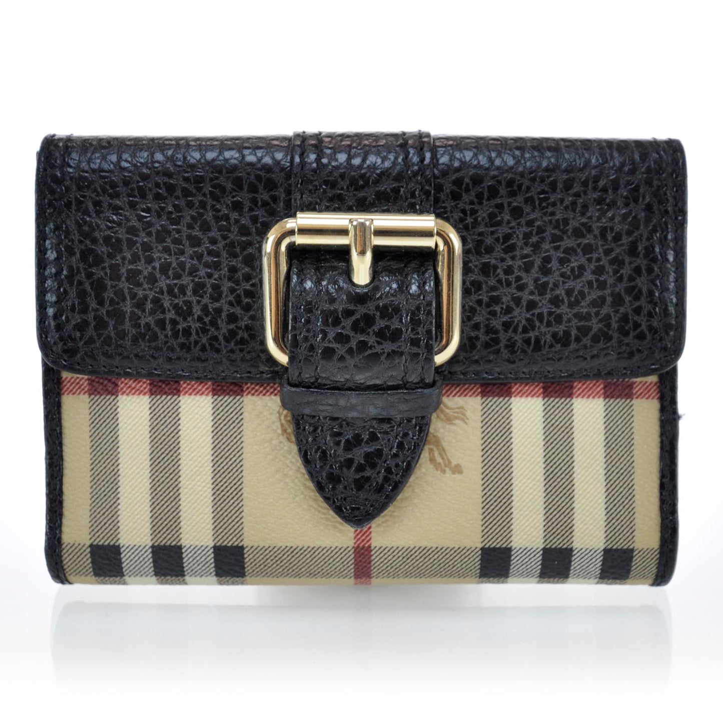 Haymarket Check Compact Wallet Black