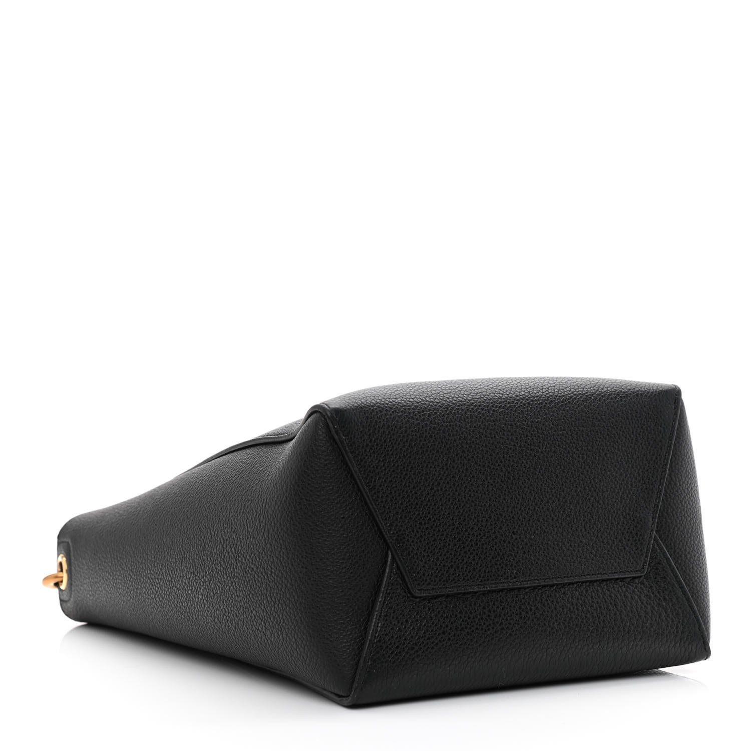Celine Soft Grained Calfskin Small Sangle Bucket Bag Black 4 of 9