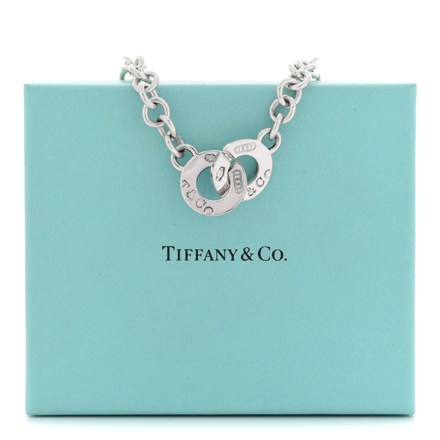 Sterling Silver 1837 Circle Clasp Necklace