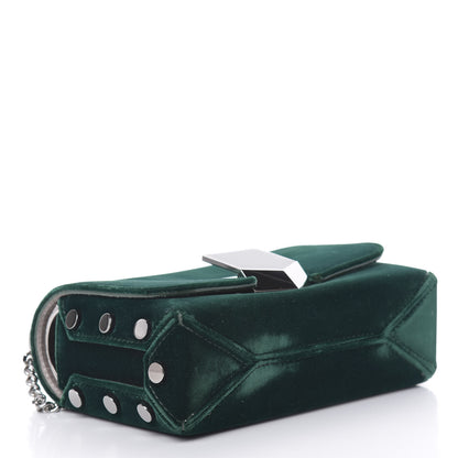 Jimmy Choo Velvet Lockett Petite Shoulder Bag Bottle 4 of 13