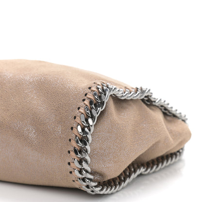 Stella McCartney Shaggy Deer Mini Falabella Fold Over Tote Beige 10 of 10