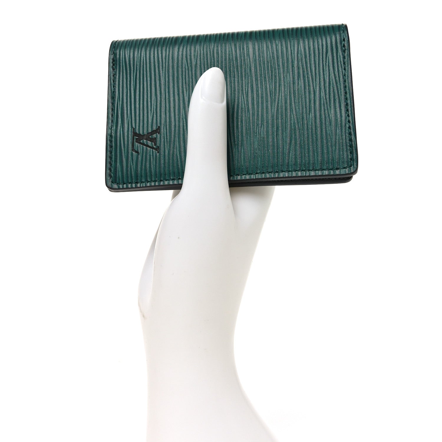 Louis Vuitton Epi Monogram Eclipse Pocket Organizer Deep Green 2 of 7