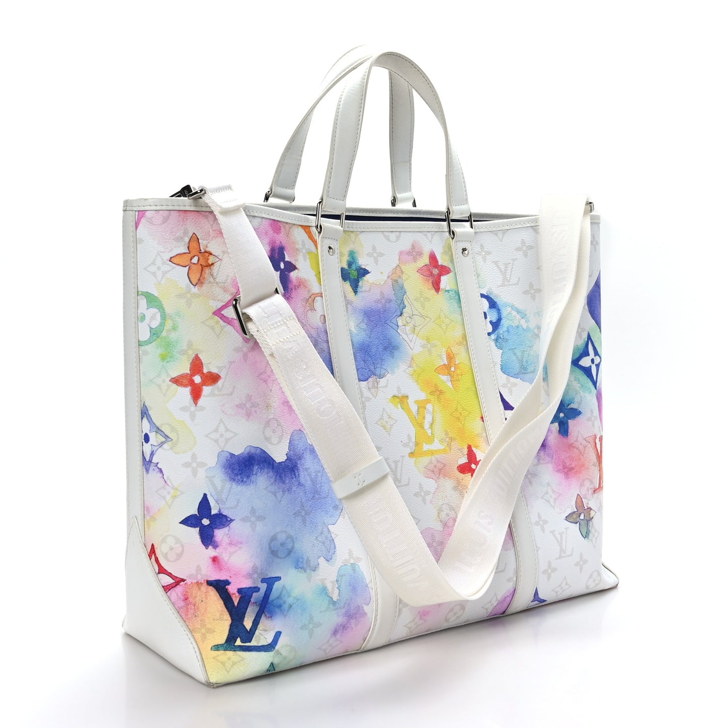 Monogram Watercolor New Tote GM Multicolor