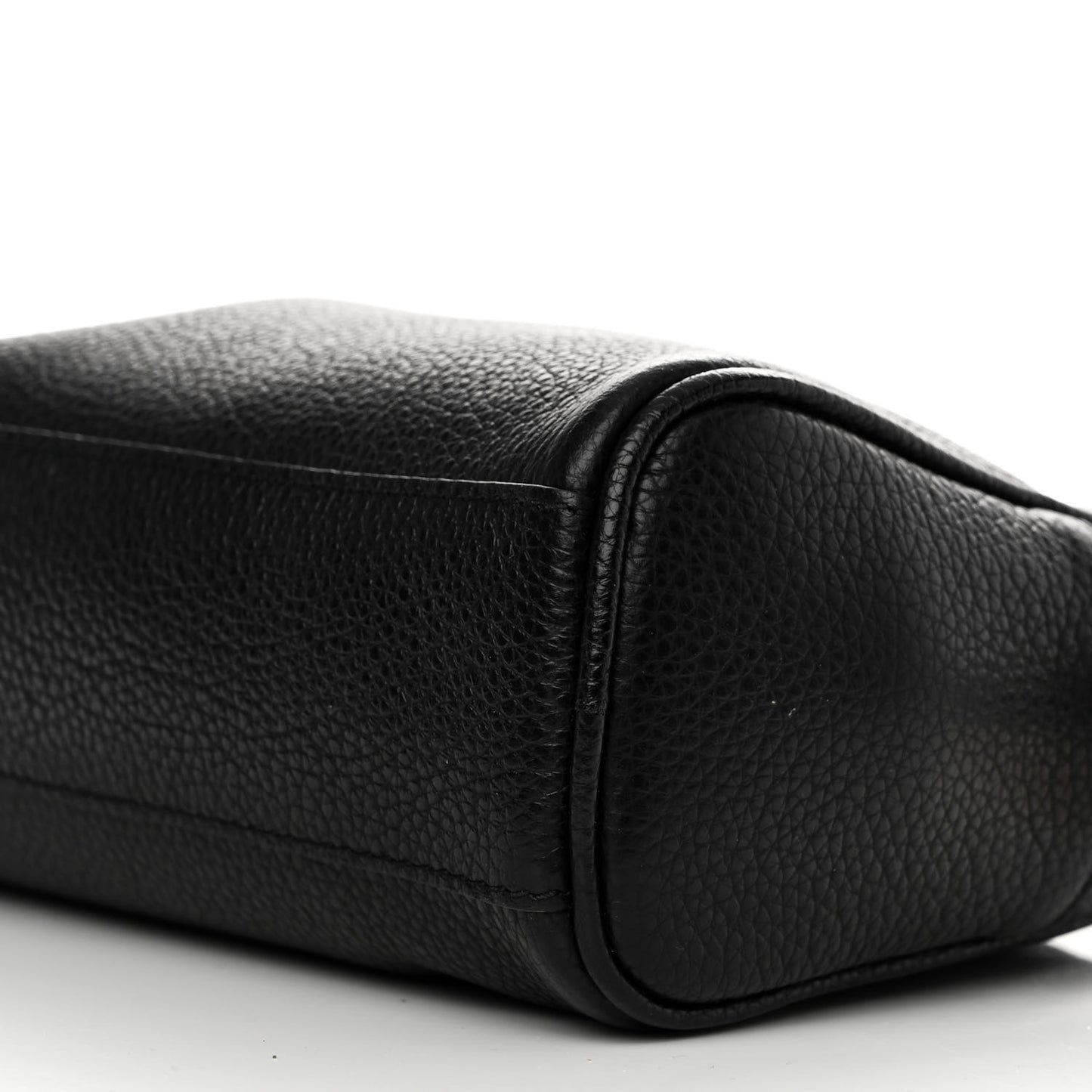 Calfskin Travel Camera Crossbody Bag Black