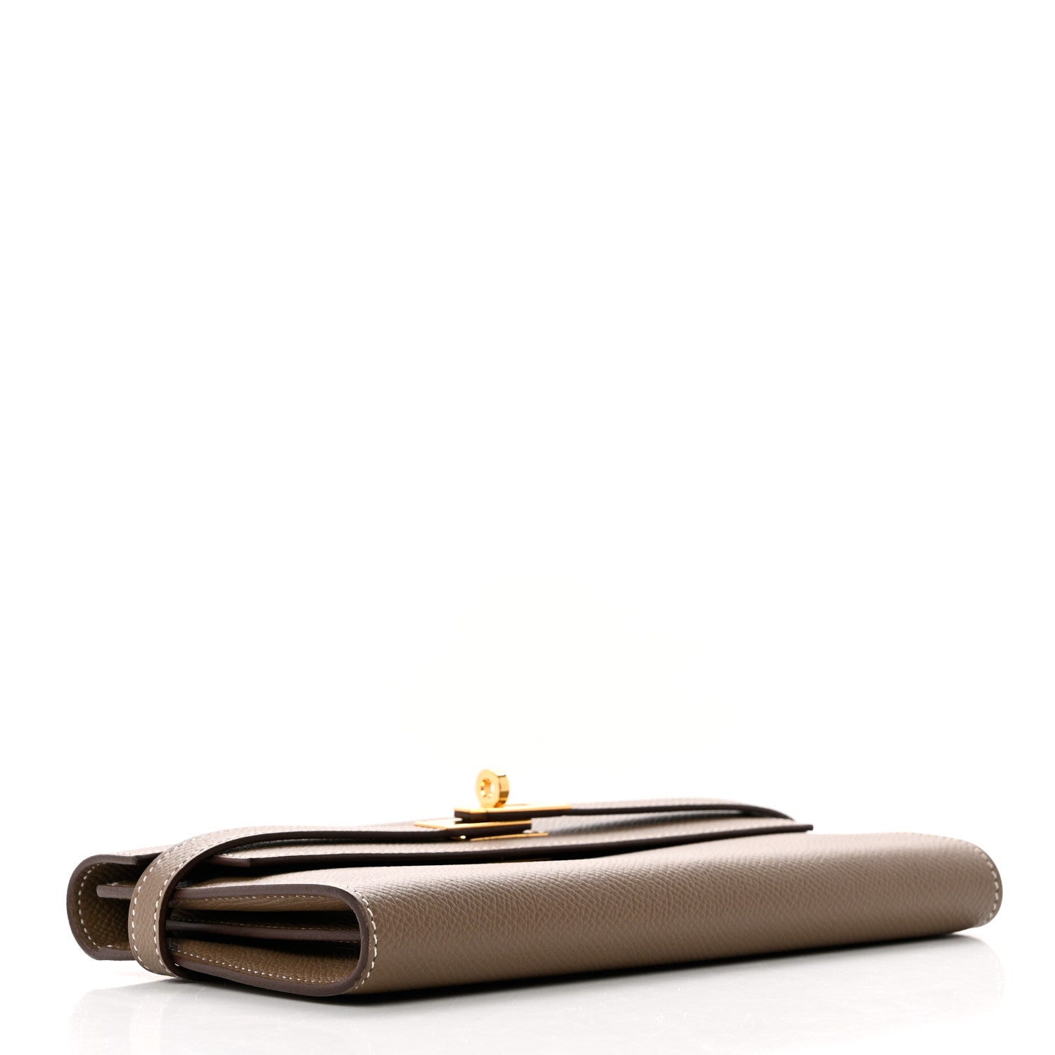 Hermes Epsom Kelly Longue Wallet Etoupe 4 of 8