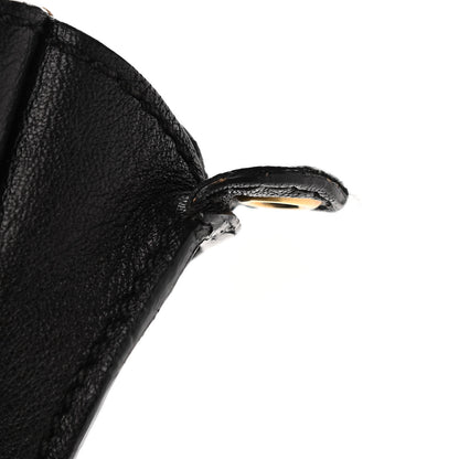 Chloe Calfskin Perforated Medium Marcie Satchel Black 11 of 14