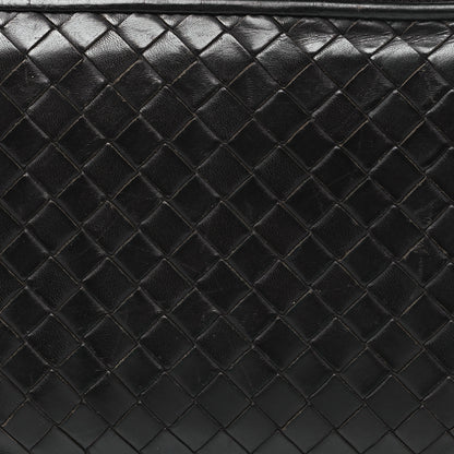 Bottega Veneta Nappa Intrecciato Zip Around Wallet Ebano 8 of 9