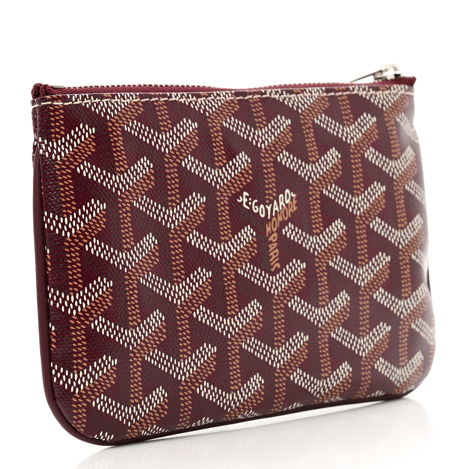 Goyard Goyardine Mini Senat Pochette Burgundy 3 of 7