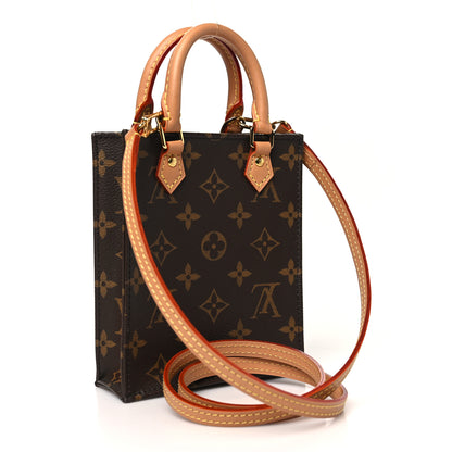 Louis Vuitton Monogram Petit Sac Plat 3 of 10