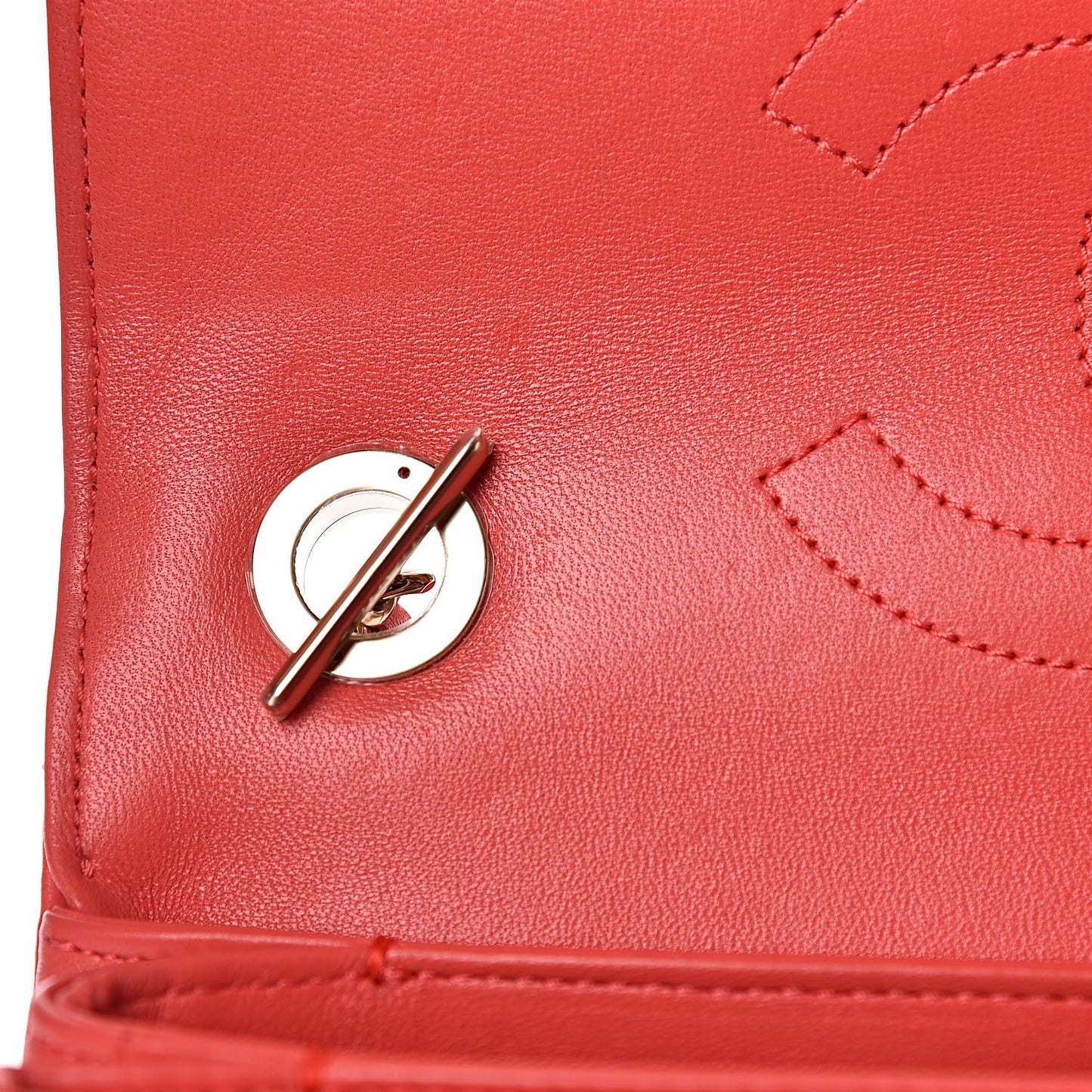 Lambskin Quilted Small Trendy CC Flap Dual Handle Bag Bright Pink