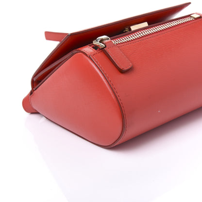Givenchy Textured Calfskin Mini Pandora Box Crossbody Bag Red 8 of 9