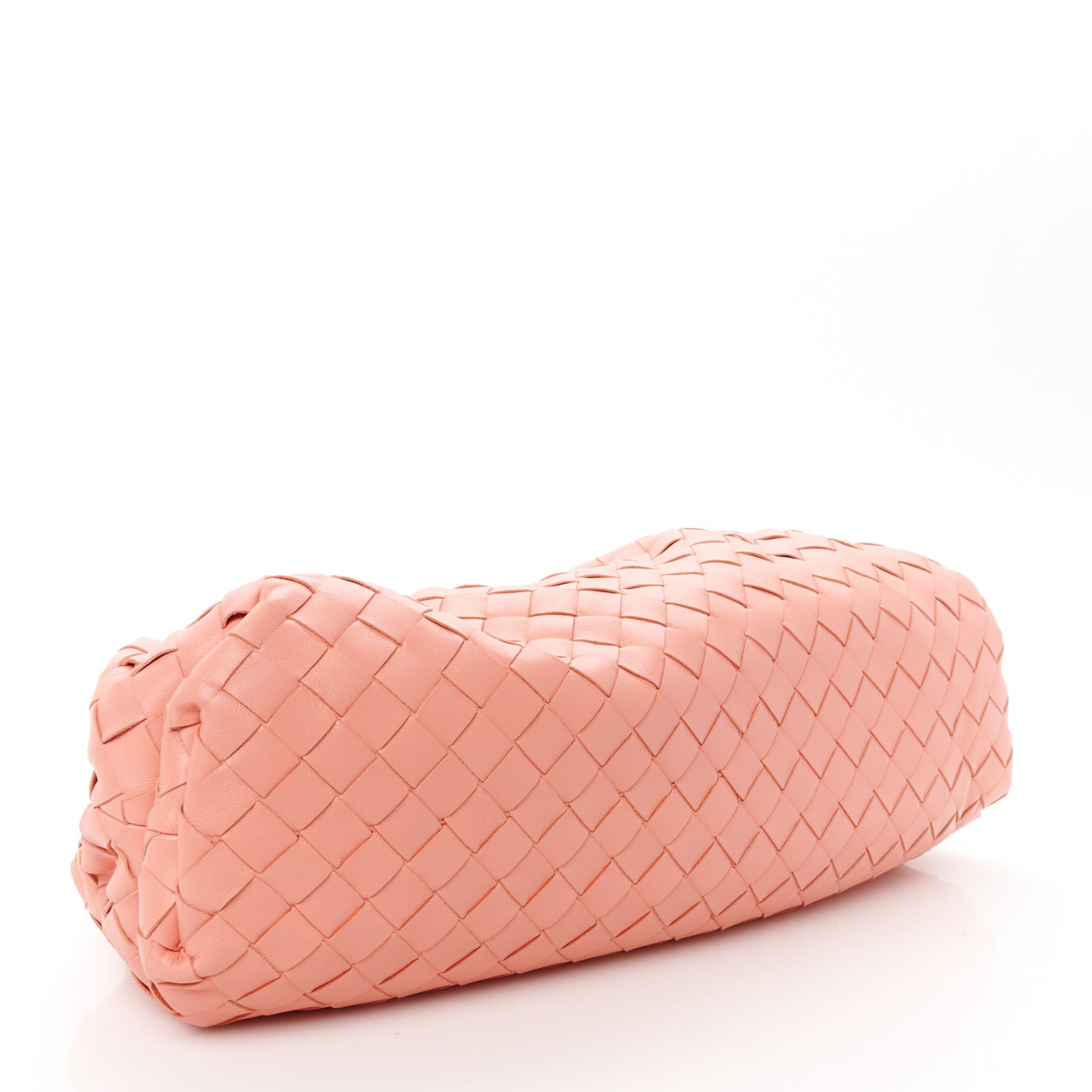 Nappa Intrecciato Teen Pouch Peach