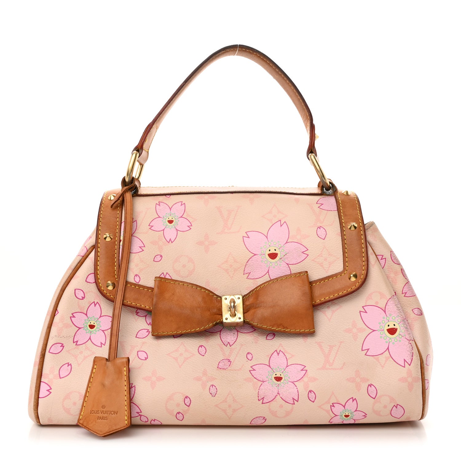 Louis Vuitton Monogram Cherry Blossom Sac Retro Pink 1 of 25