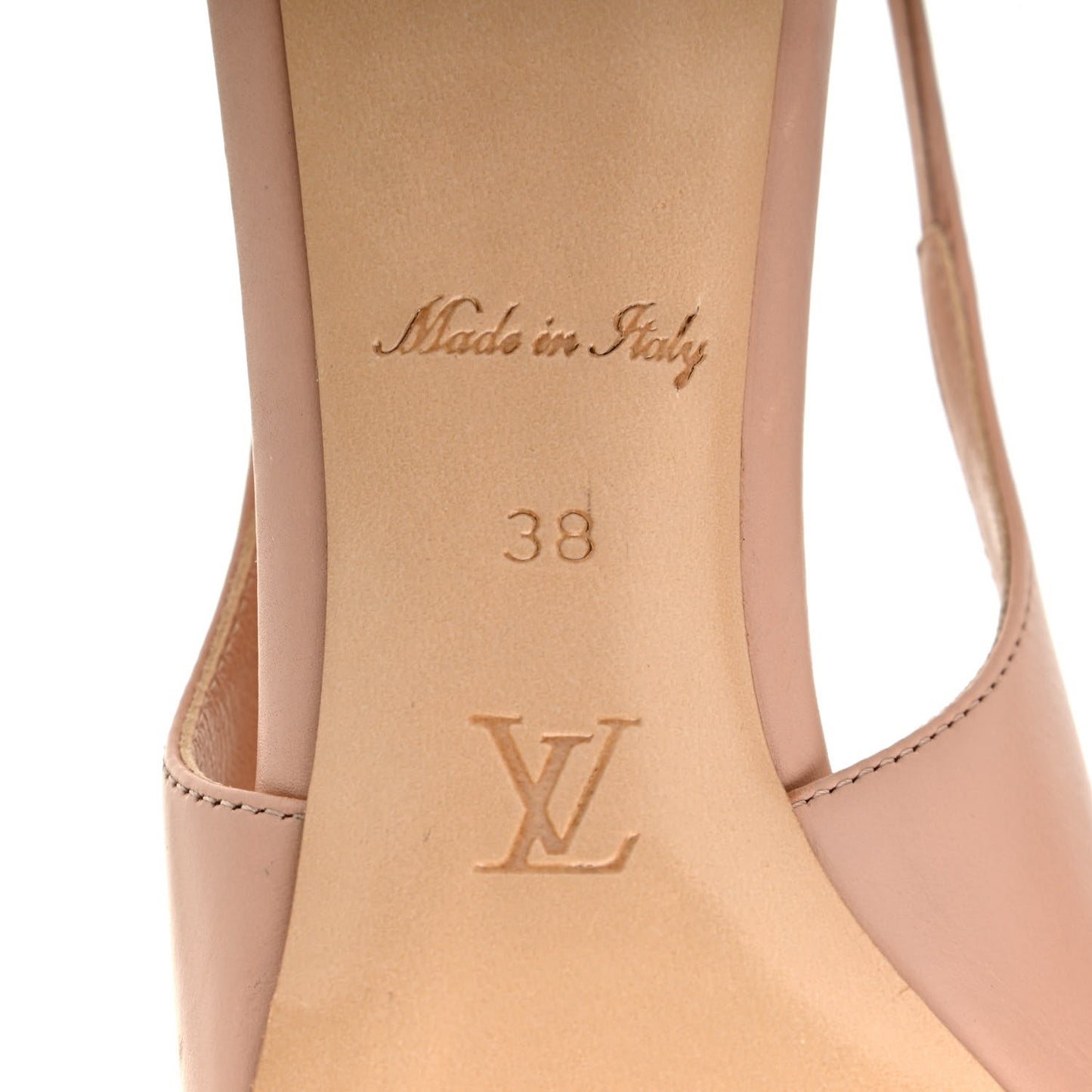 Calfskin Urban Twist Slingback Pumps 38 Pink Silver