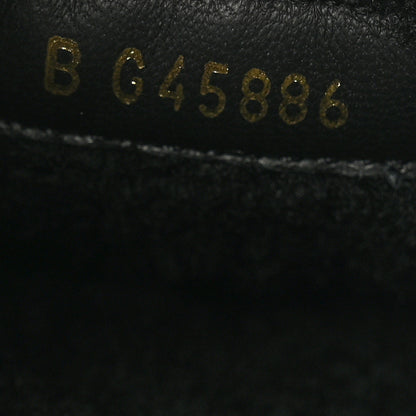 Chanel Suede Calfskin CC Loafers 36 Black 8 of 9