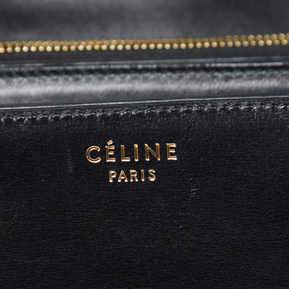 Celine Box Calfskin Medium Classic Box Flap Bag Black 6 of 16