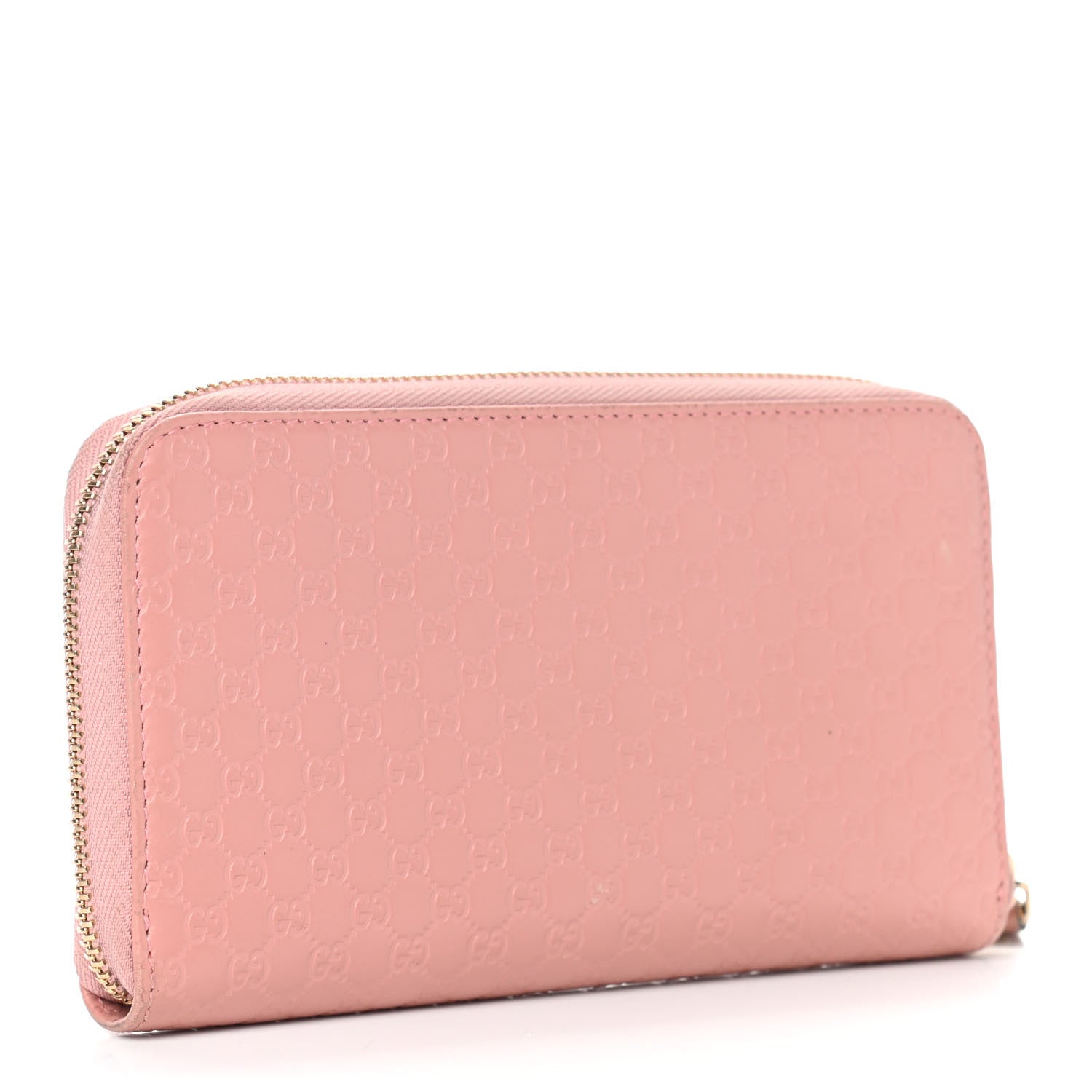 Gucci Microguccissima Zip Around Wallet Soft Pink 3 of 13