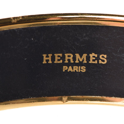 Hermes Enamel Printed Cosmos Wide Bracelet 65 4 of 5