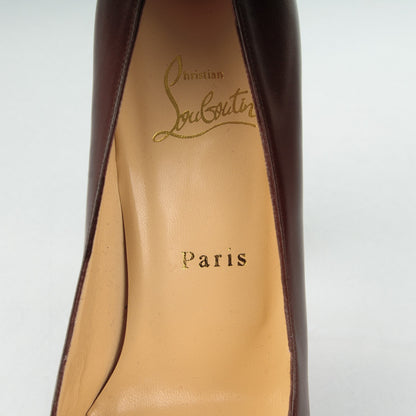 Christian Louboutin Kid Leather Grapi 120 Platform Pumps 38 Havane 7 of 7