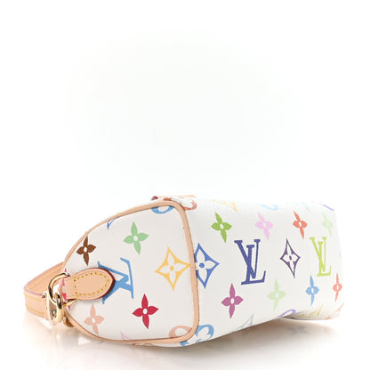 Louis Vuitton LV X TM Monogram Multicolor Nano Speedy White 4 of 10