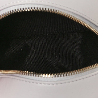 Chanel Calfskin Quilted About Pearls Round Clutch With Chain White 9 of 12