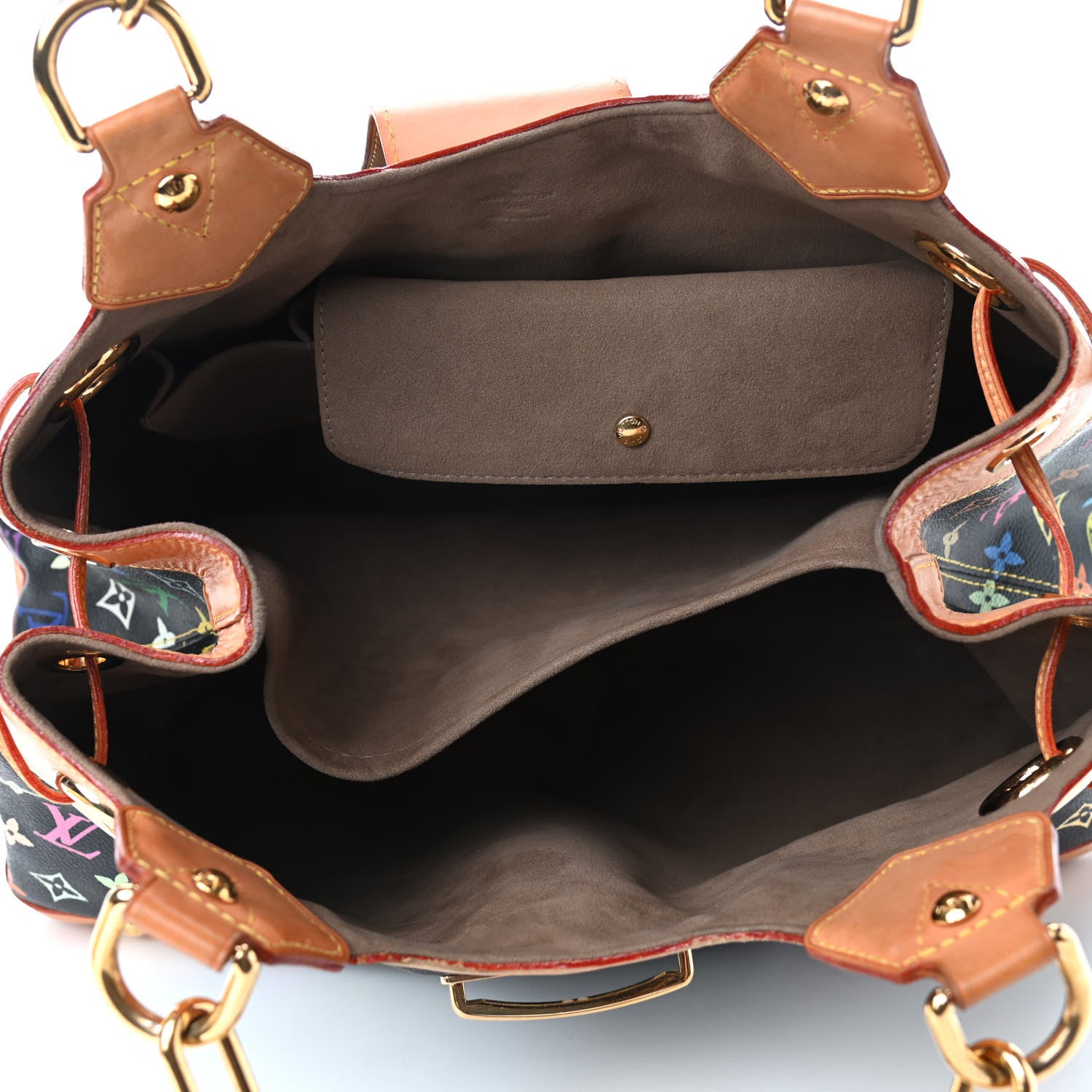 Louis Vuitton Monogram Multicolor Ursula Black 4 of 4