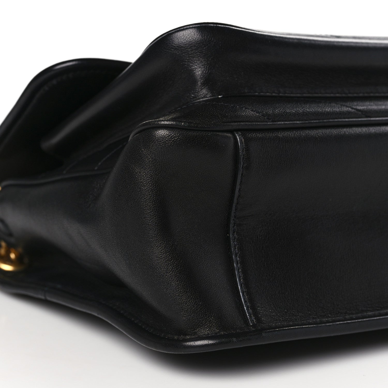 Saint Laurent Lambskin Matelasse Monogram Medium Niki Chain Satchel Black 8 of 9