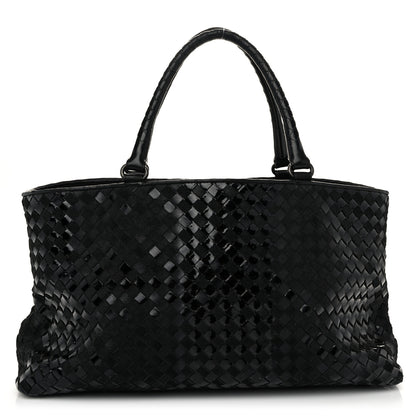 Bottega Veneta Intrecciato Rugiada Vintaga Medium Shopper Black 1 of 13