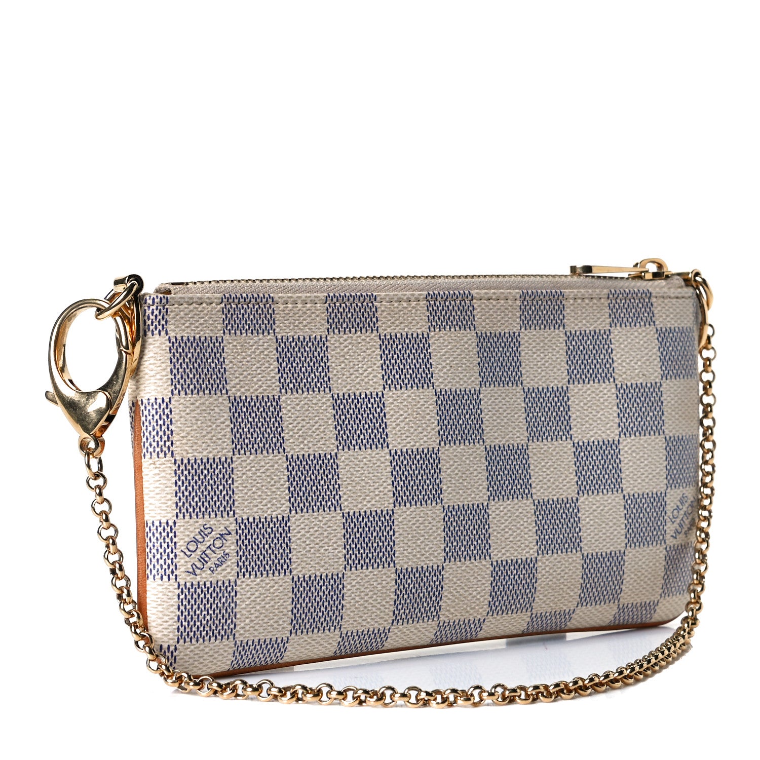 Louis Vuitton Damier Azur Pochette Milla MM 2 of 6