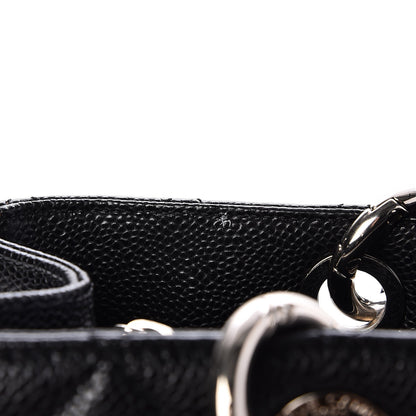 Chanel Caviar Quilted Grand Shopping Tote GST Black 8 of 8