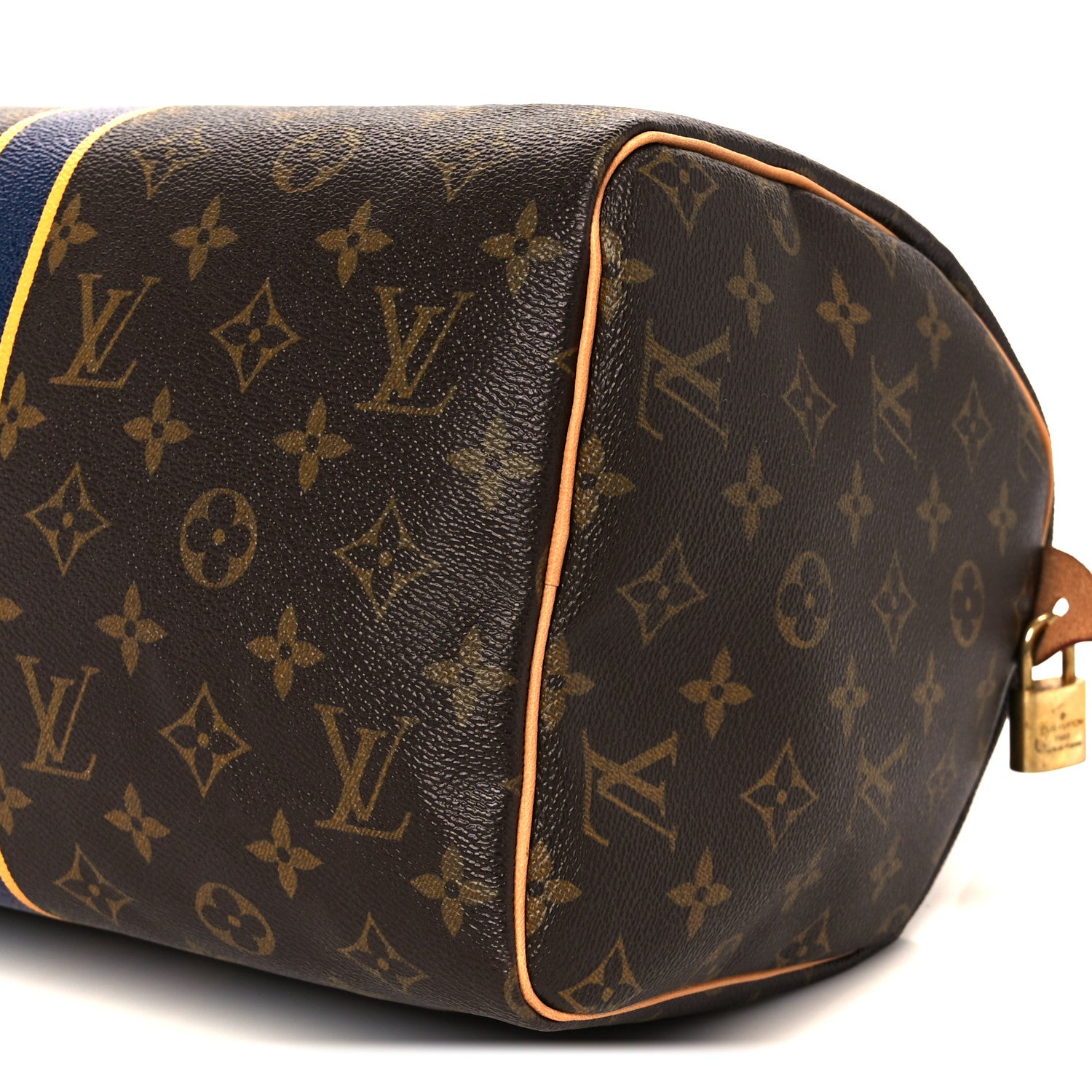 Louis Vuitton Monogram My LV Heritage Speedy 30 Blue Marine Yellow