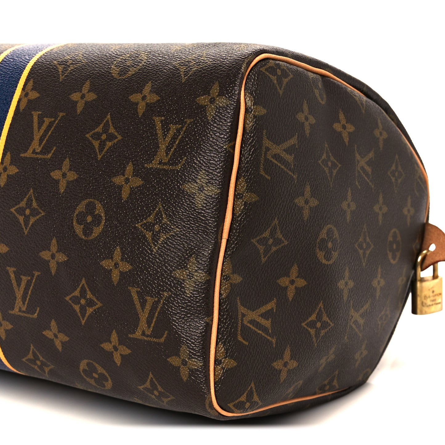 Monogram My LV Heritage Speedy 30 Blue Marine Yellow