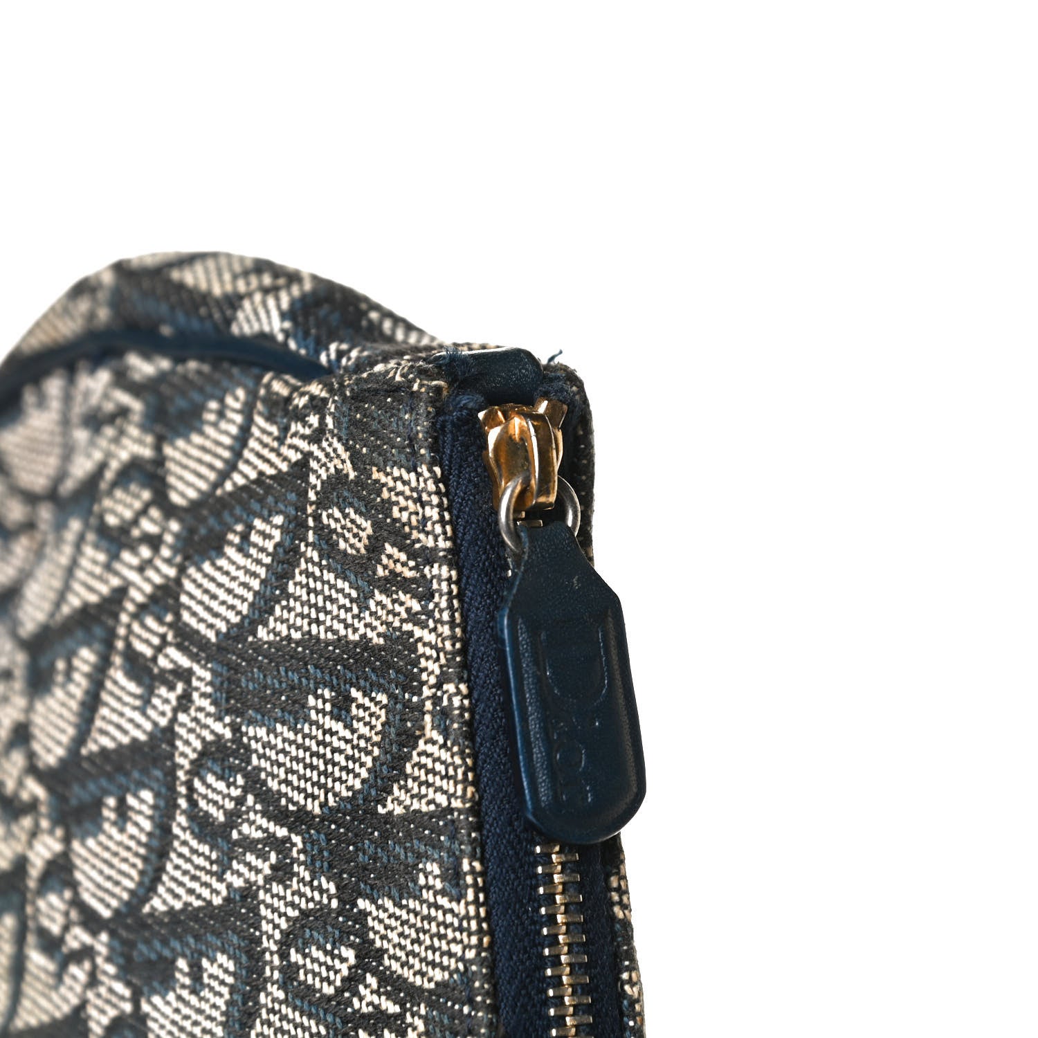 Christian Dior Monogram Mini Saddle Pochette Navy 13 of 13