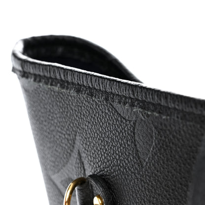 Louis Vuitton Empreinte Monogram Giant Neverfull MM Black 10 of 12