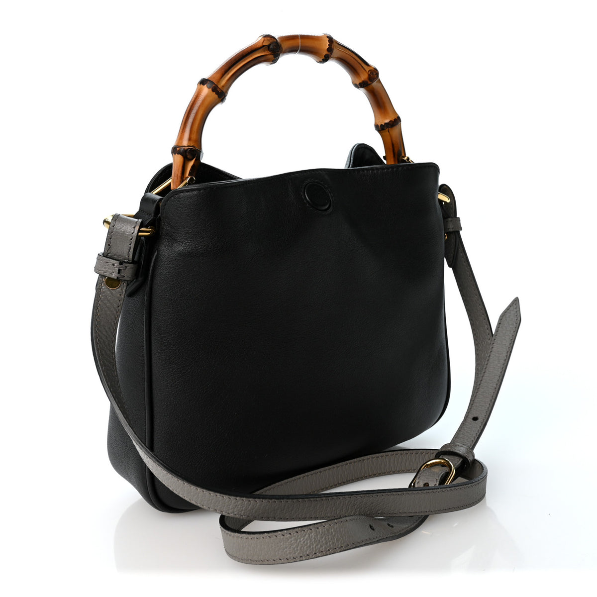 Gucci Softy Wonka Textured Dollar Calfskin Small Diana Shoulder Bag Black 3 of 12