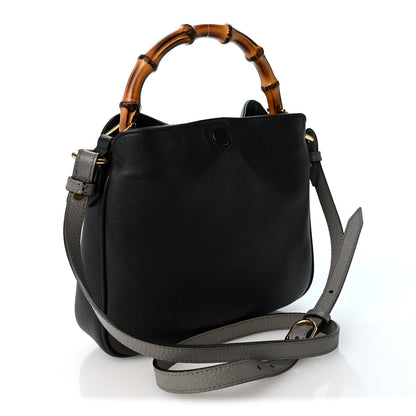 Gucci Softy Wonka Textured Dollar Calfskin Small Diana Shoulder Bag Black 3 of 12