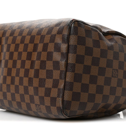 Louis Vuitton Damier Ebene Speedy 30 10 of 12