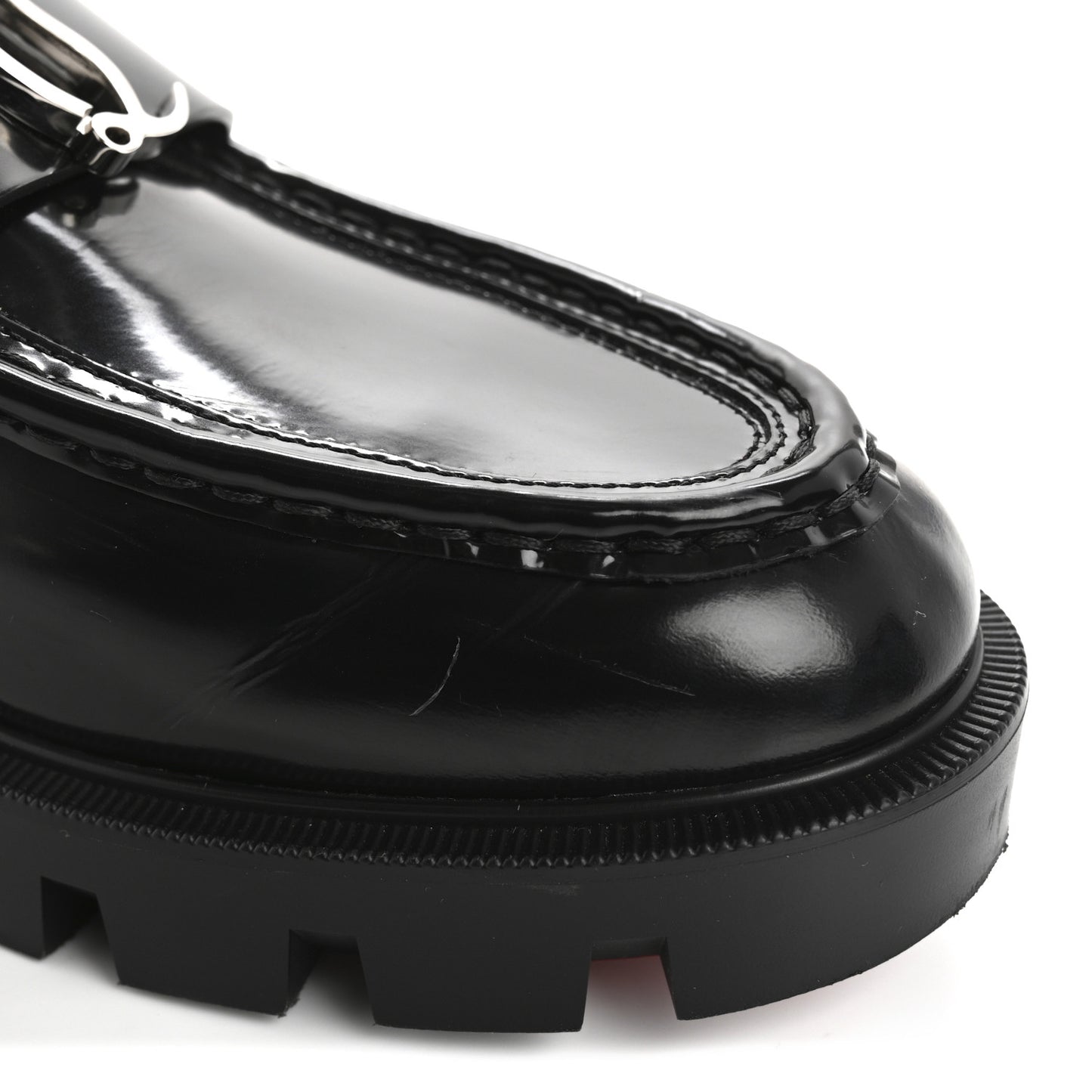 Abrasivato Womens CL Moc Lug Flat Loafers 38.5 Black