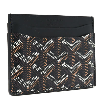 Goyard Goyardine Saint Sulpice Card Holder Black 3 of 7
