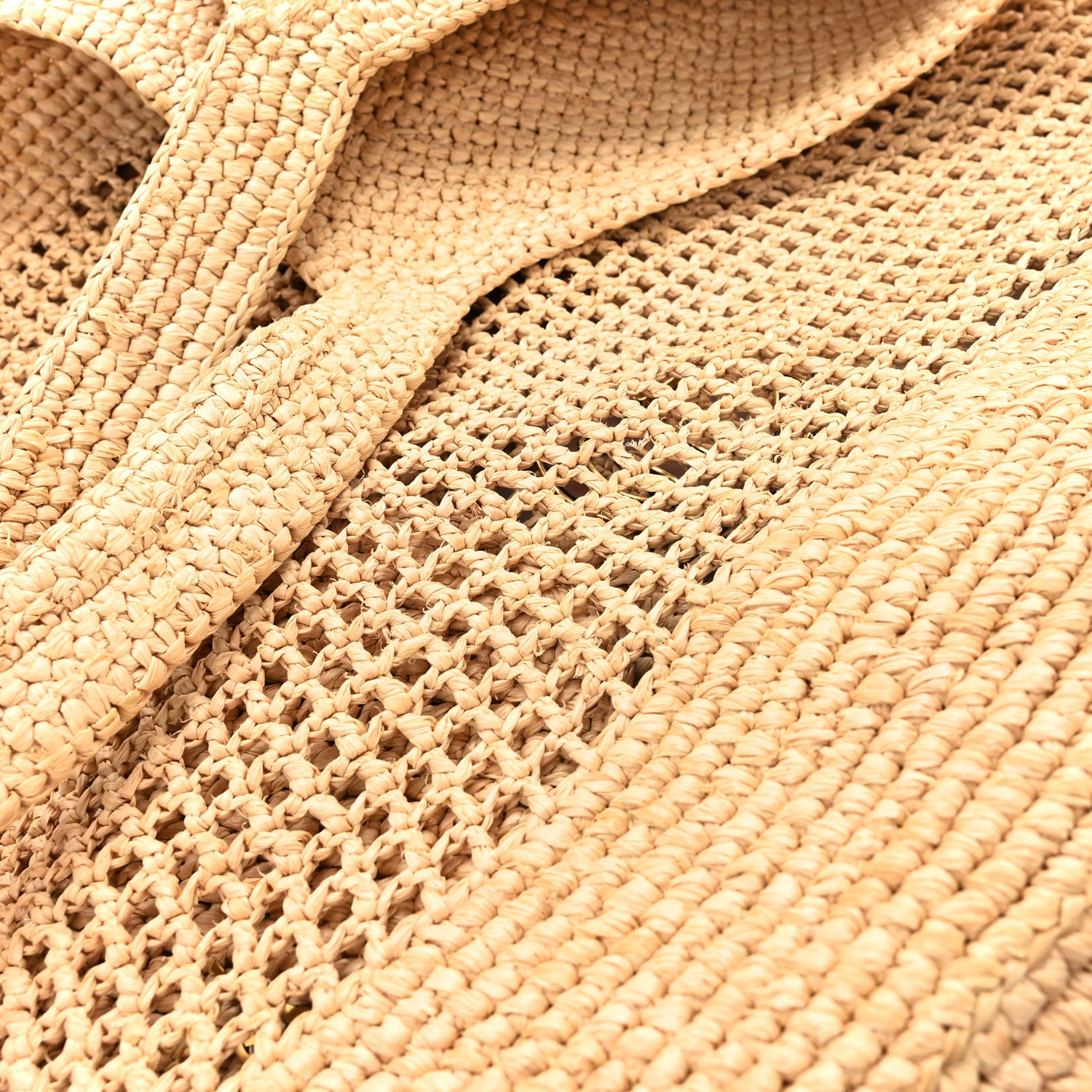 Saint Laurent Raffia Icare Shopping Tote Natural 12 of 13