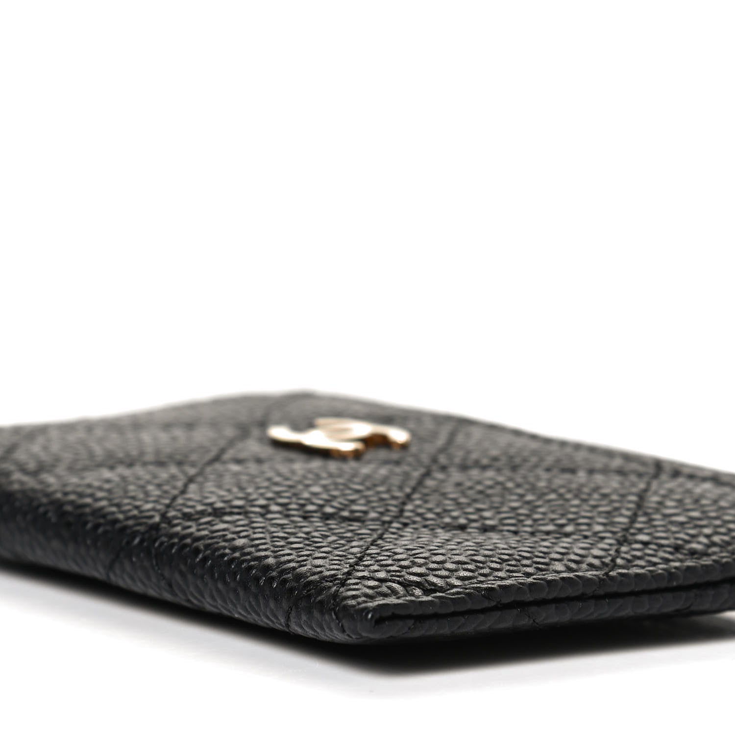 Chanel Caviar Quilted Card Holder Black 8 of 9